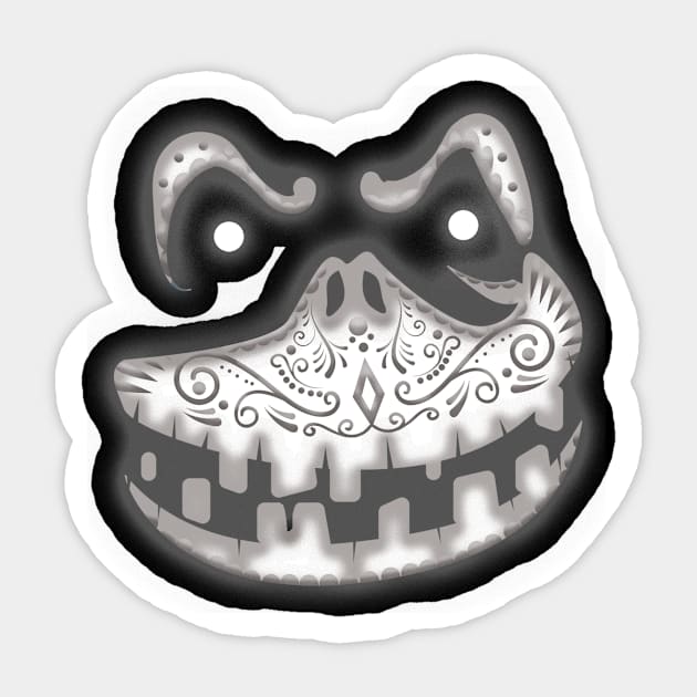 Happy nightmare Sticker by MOLROD